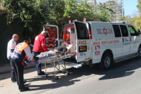 بالصور: اصابة متوسطة لشاب خلال مطاردته من قبل الشرطة في مدينة يافا 